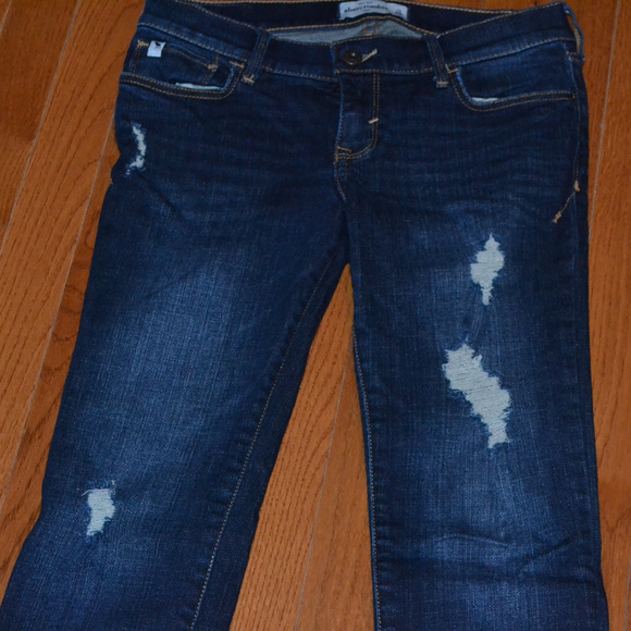 Abercrombie Kids Girls Skinny Jeans Size 16 - Picture 2 of 4